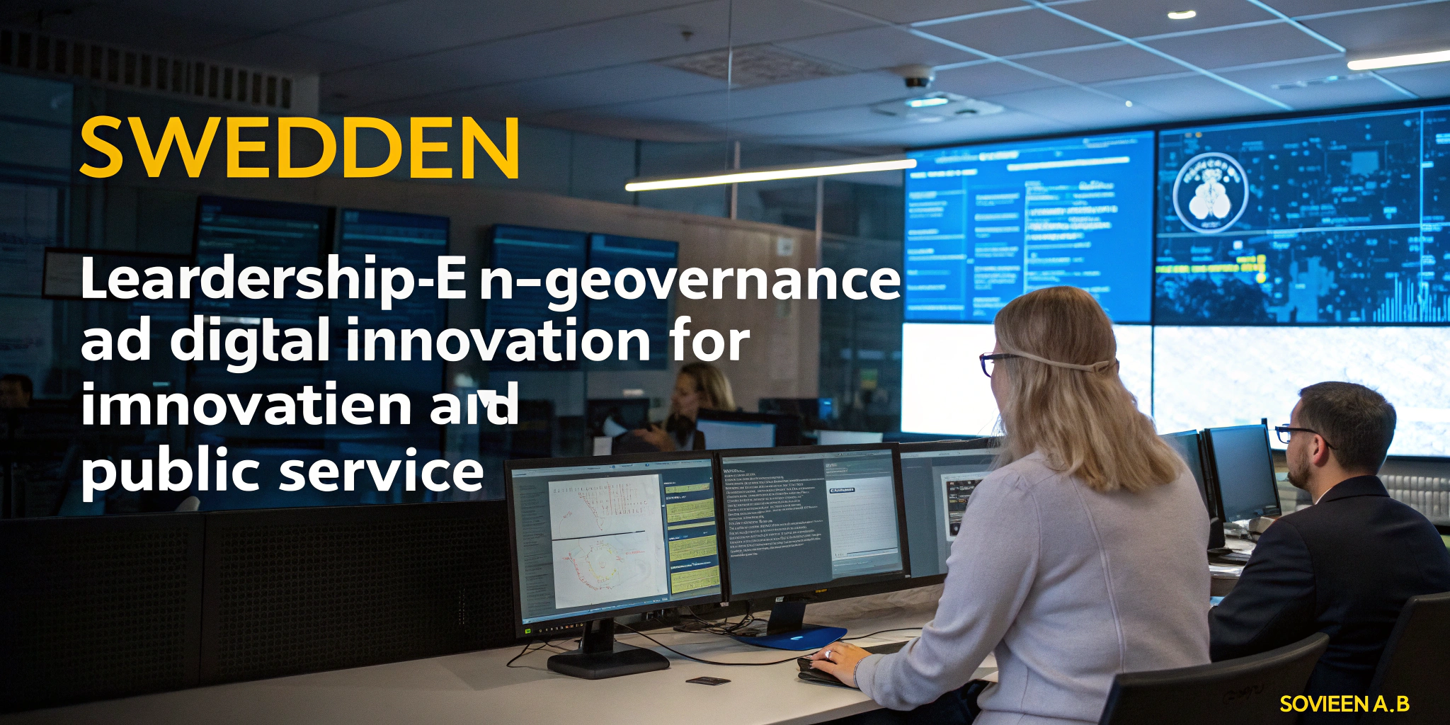 Sweden's Leadership in E-Governance & Digital Innovation for Public Service