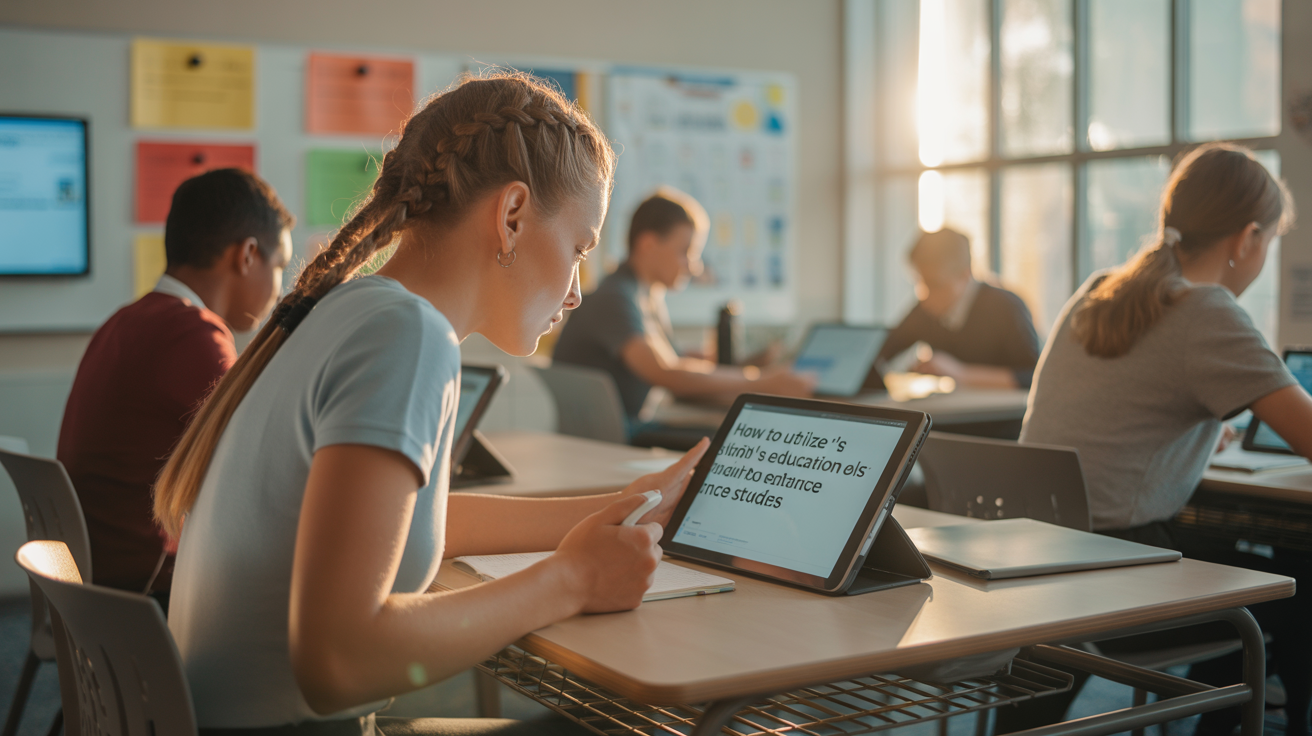 How to Utilize Sweden's Digital Education Tools to Enhance Studies