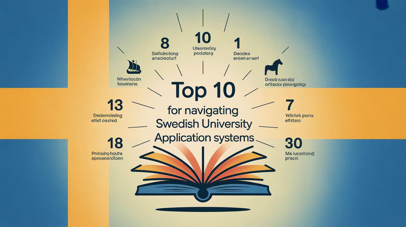 Top 10 Tips for Navigating Swedish University Application Systems