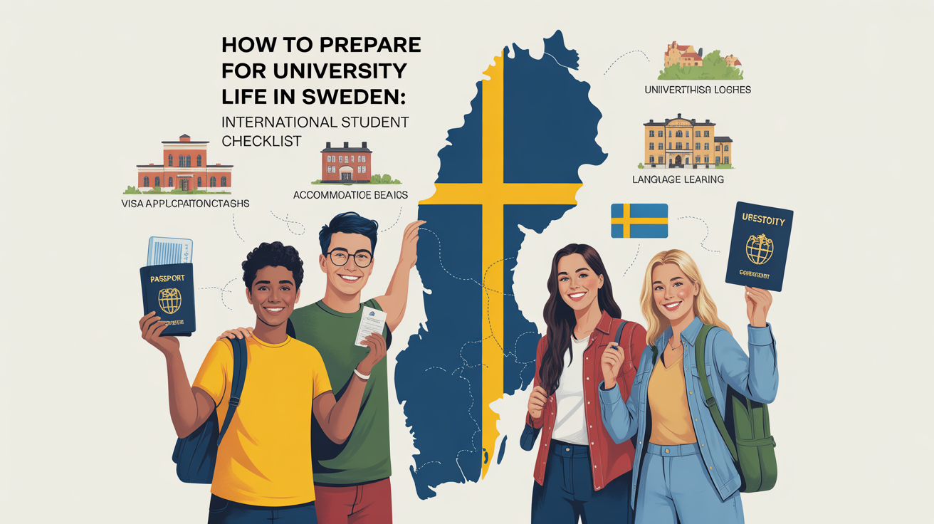 How to Prepare for University Life in Sweden: International Student Checklist