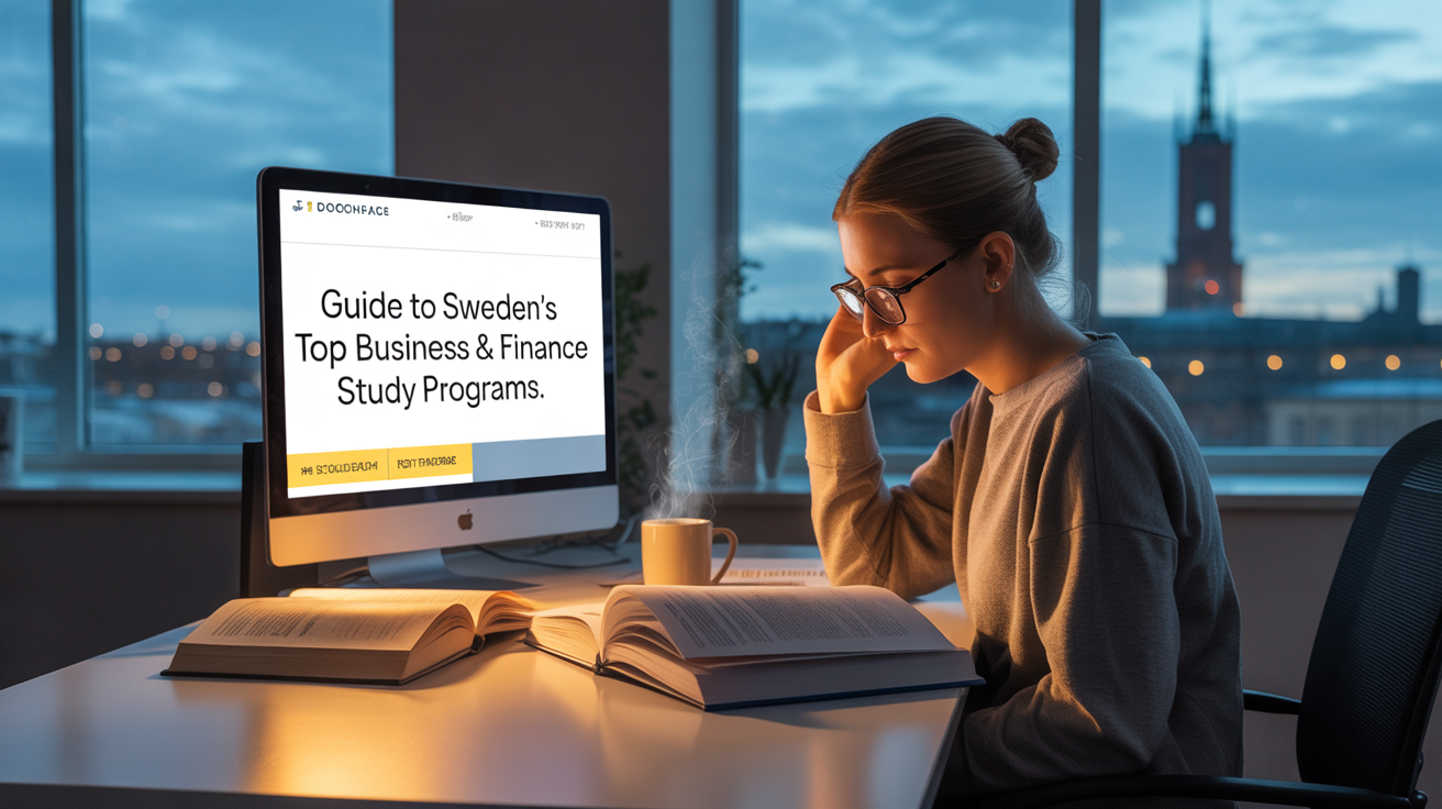 Guide to Sweden’s Top Business & Finance Study Programs