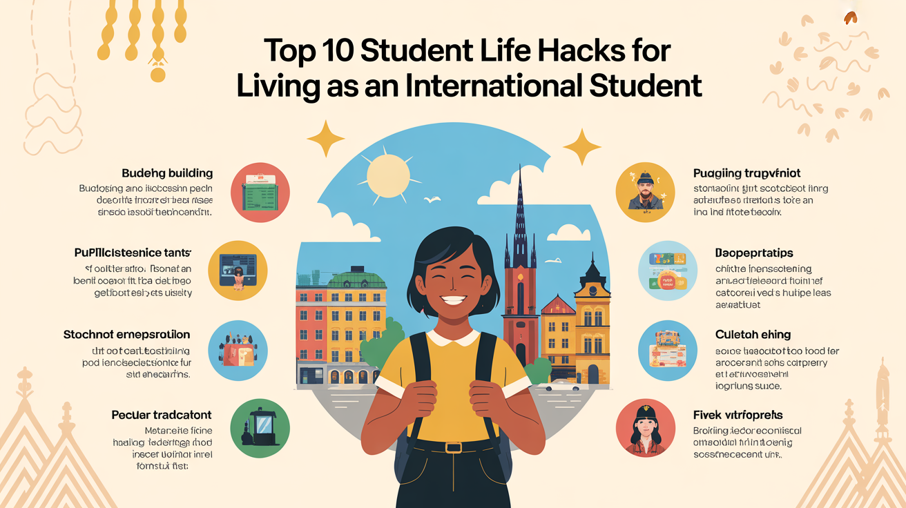Top 10 Student Life Hacks for Living in Sweden as an International Student