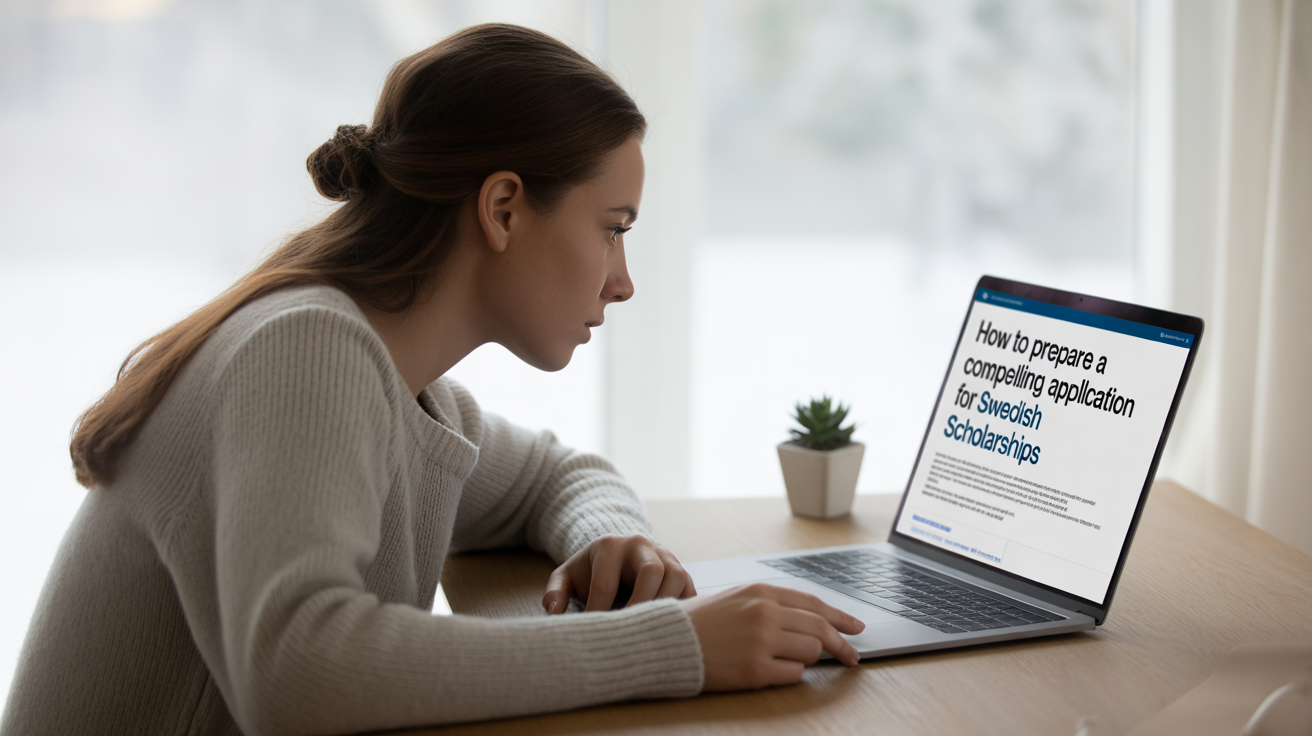 How to Prepare a Compelling Application for Swedish Scholarships