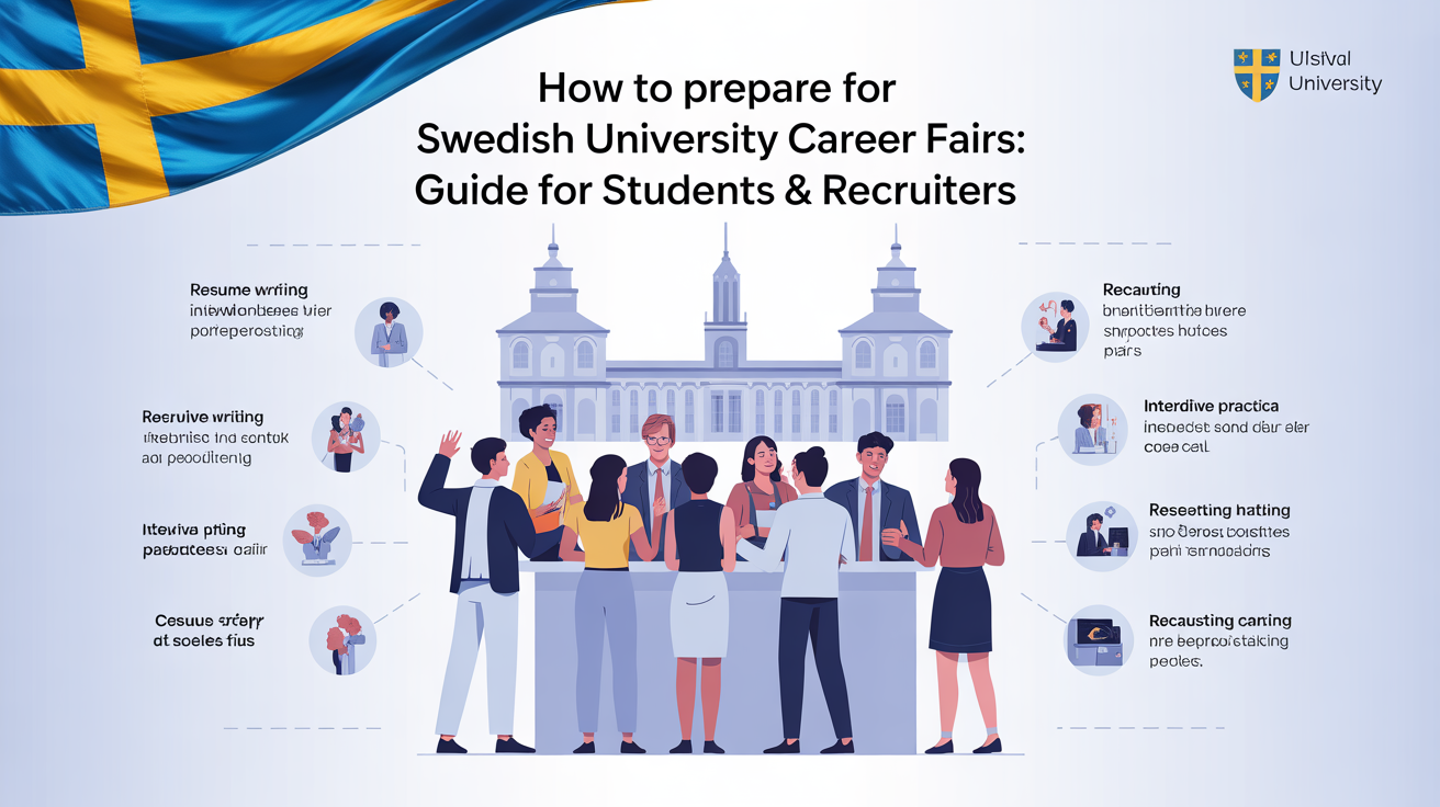 How to Prepare for Swedish University Career Fairs: Guide for Students & Recruiters