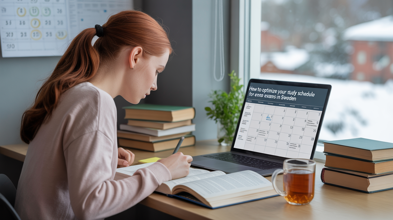 How to Optimize Your Study Schedule for Exams in Sweden